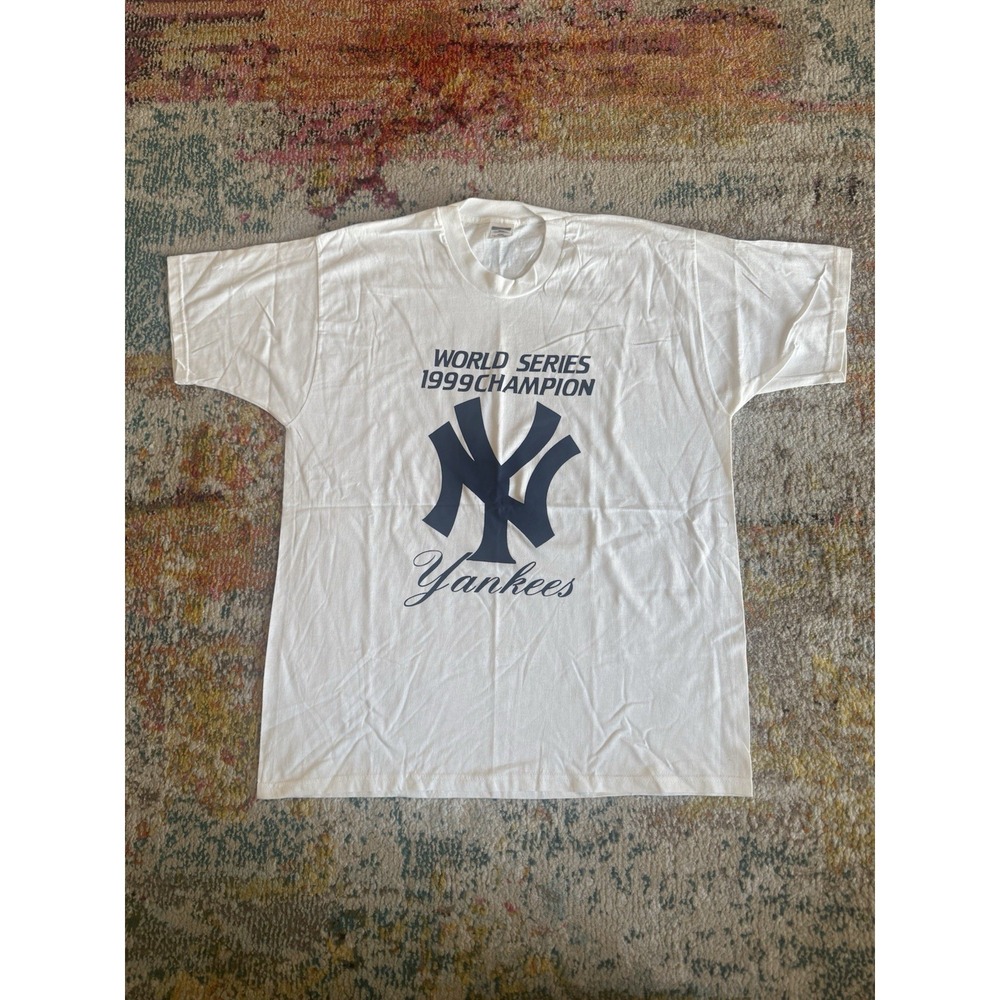 Vintage 1999 NY Yankees World Series Champions T-Shirt‎ Size XL